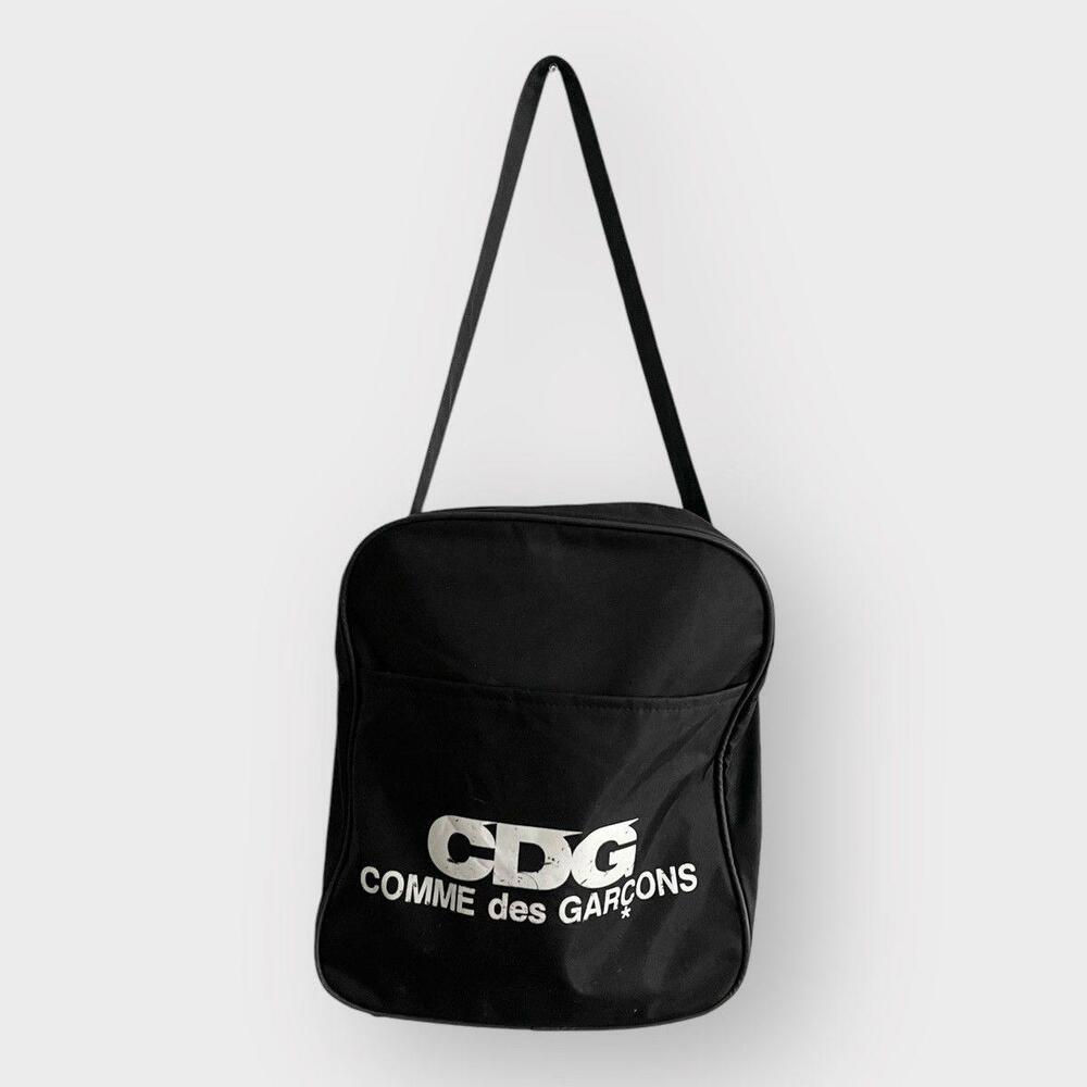 STEAL! 2010s Comme Des Garcons CDG Logo Shoulder Bag